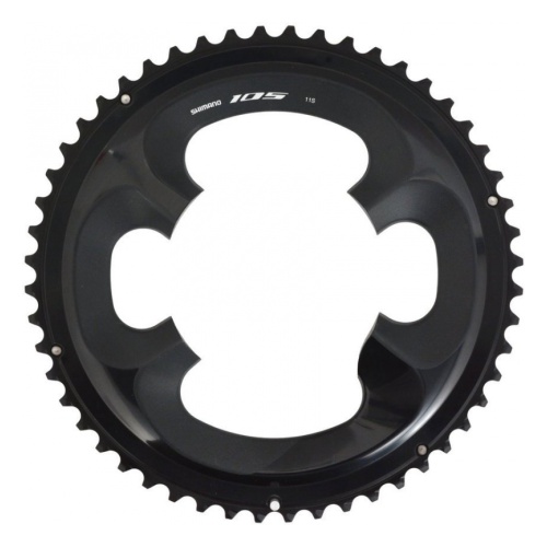 Звезда передняя Shimano, 105 FC-R7000, 39T-MW для 53-39T, черный