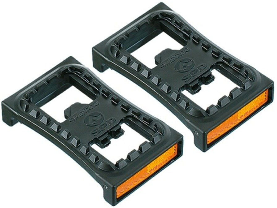 Платформы для педалей Shimano SPD, пластик. с катафотами