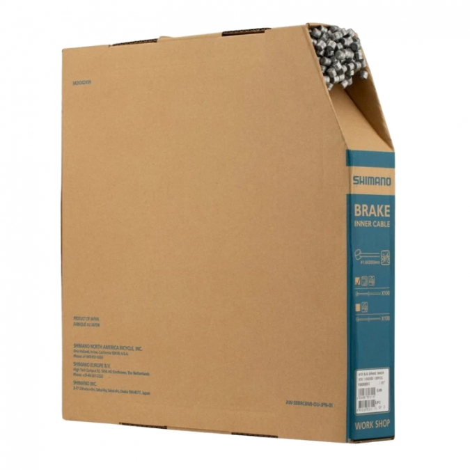 Трос торм Shimano,MTB,тр:1.6X2050ммнерж.