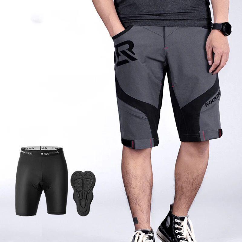 Велошорты трейловые двойные Rockbros мужские