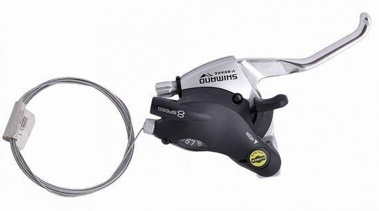 Шифтер/ручка SHIMANO (01) ST-EF29-8R(LS) правая 8