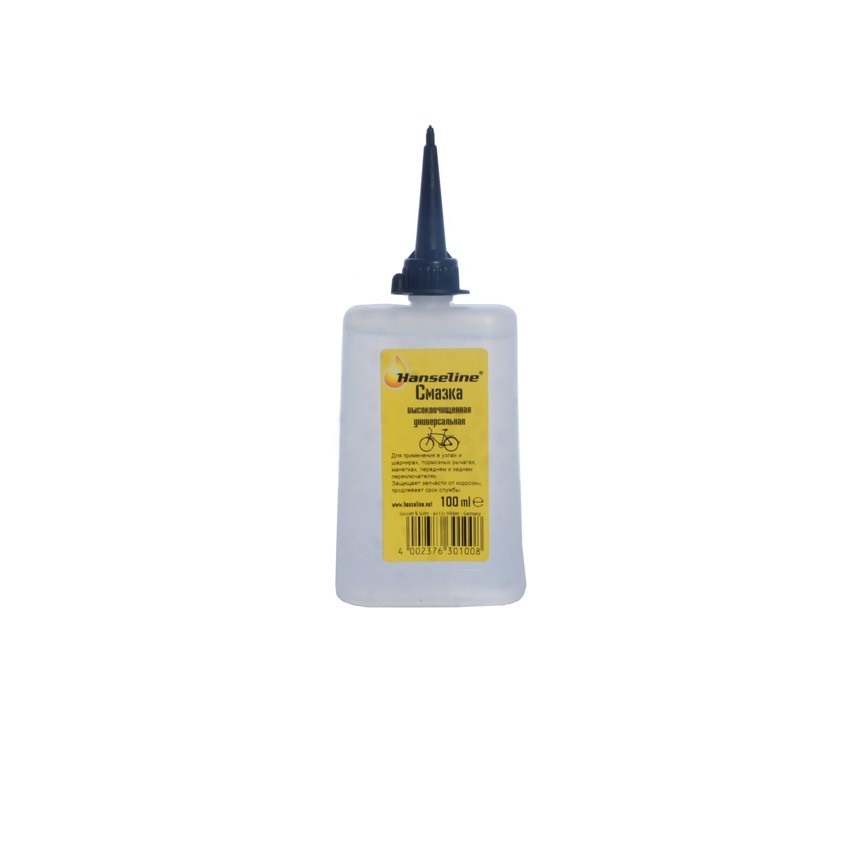 Hanseline GREASE смазка универсальная для механических деталей 100 мл