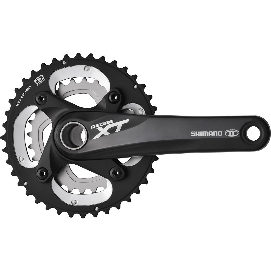 Система Shimano XT, M785, 175мм, 38/26 с кареткой, черная