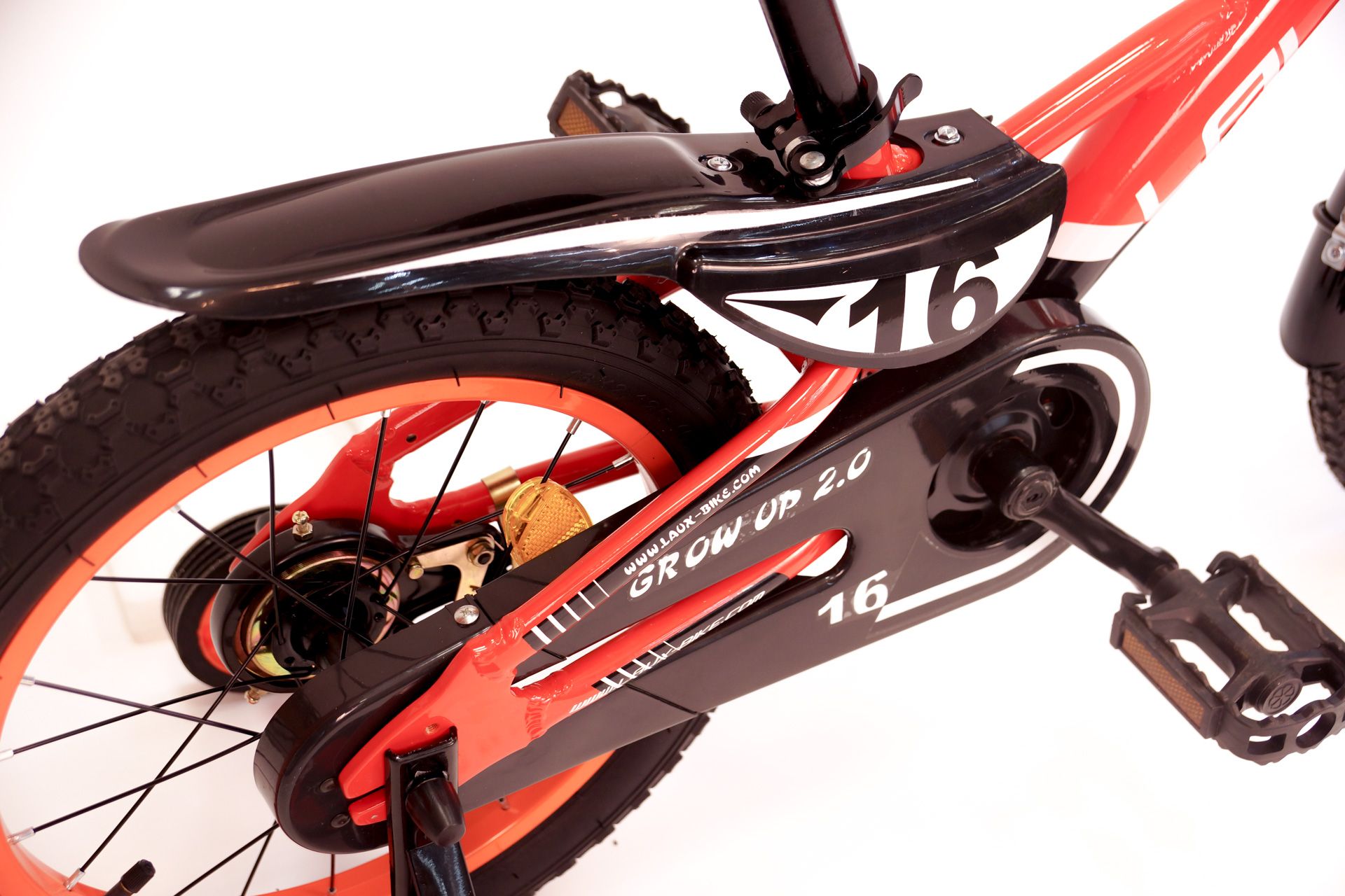 Велосипед детский LAUX GROW UP 16 BOYS, orange/black
