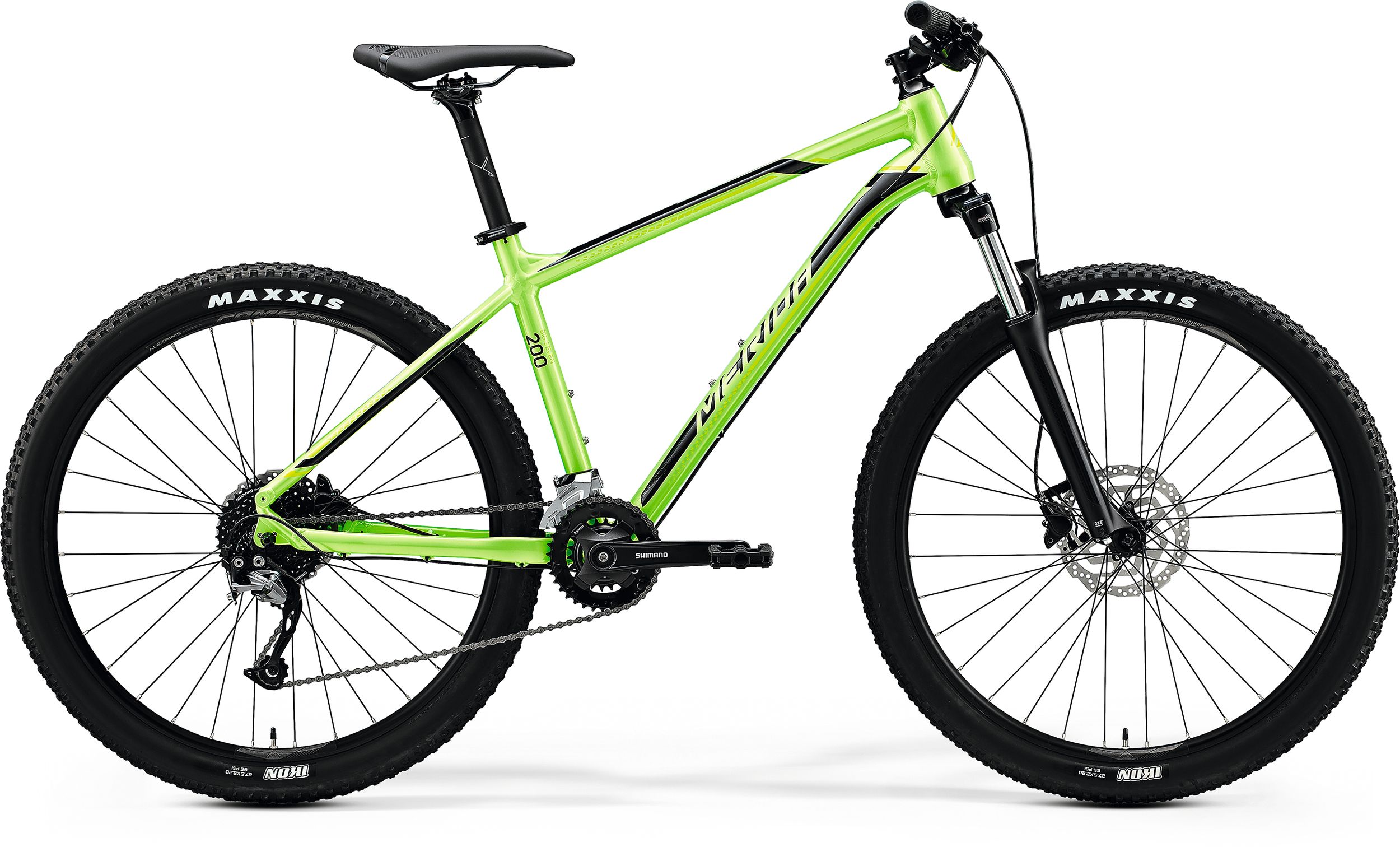 Велосипед Merida 2020 Big.Seven 200 27.5" GlossyGreen/Black