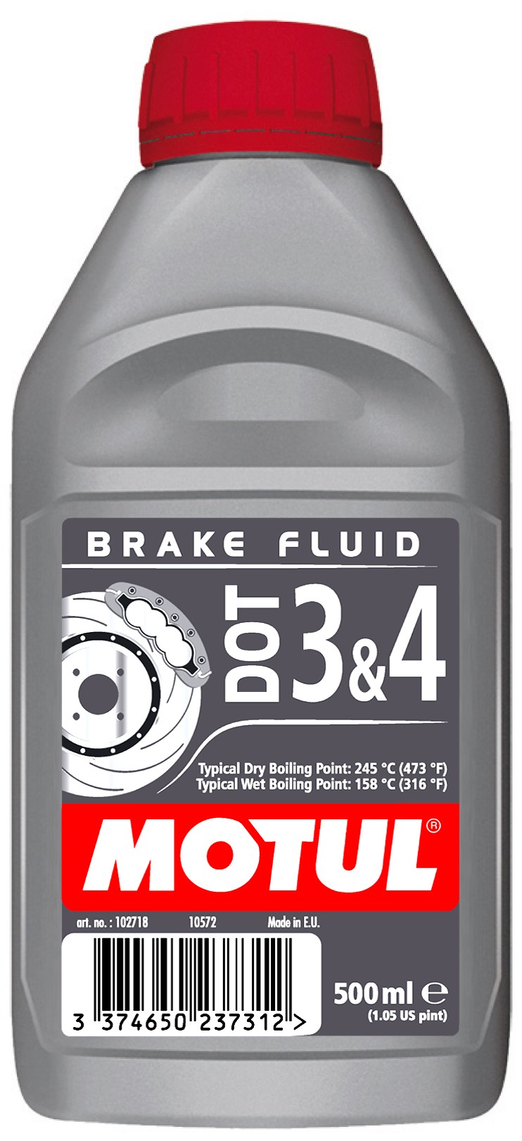 Тормозная жидкость MOTUL DOT 3&4 FL 0.5л