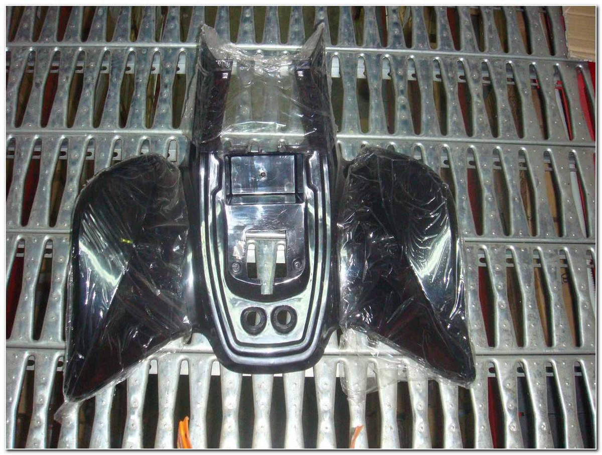 Облицовка корпуса, задняя, черная DRAGON