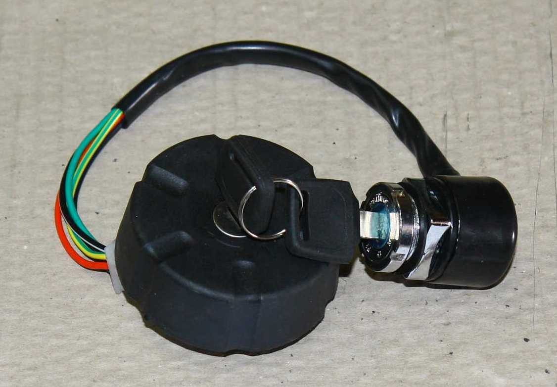 Замок зажигания, крышка топл.бака, компл. DRAGON