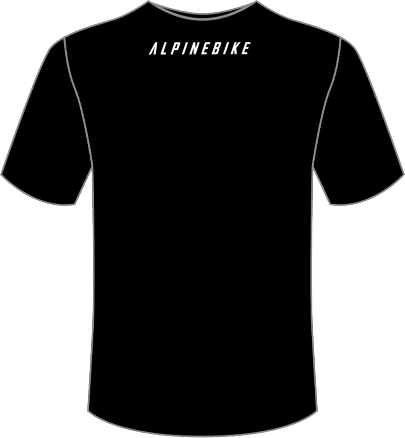 Футболка ALPINEBIKE черная