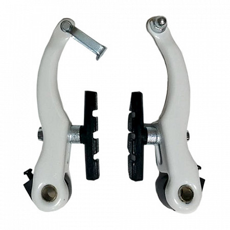Тормоз V-brake Yinxing YX-C18D, колодки 60 мм, сталь, белый
