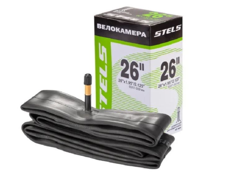 Камера 26"x1.95/2.125 STELS/SEYOUN автовентиль 48 mm