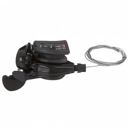 Шифтеры Microshift TS50-L, 3 скорости, с тросом 1800 мм.