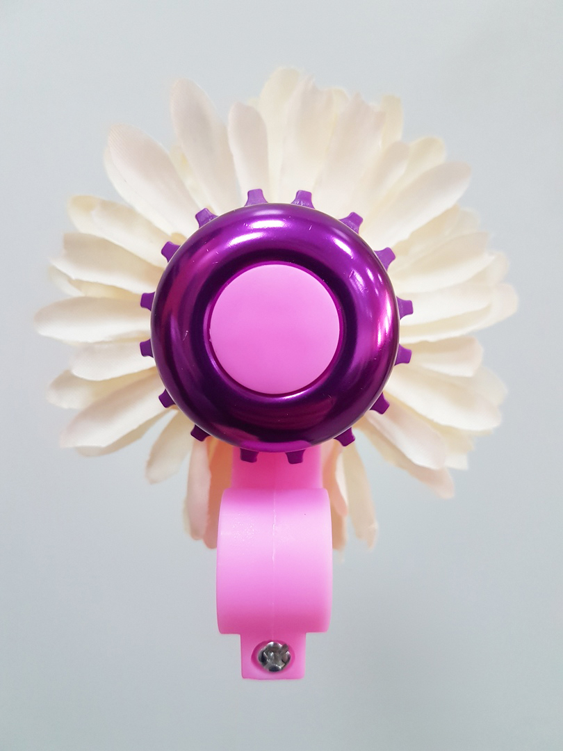 Звонок STG 24AH в виде цветка, розовый