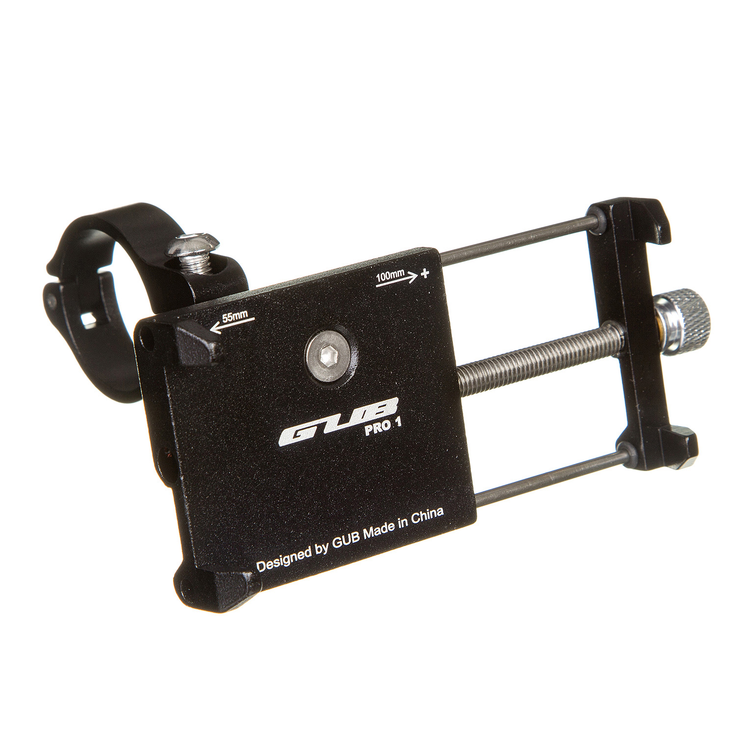 Держатель для телефона BC-B742  3,5-8" аллюмин.  Черный