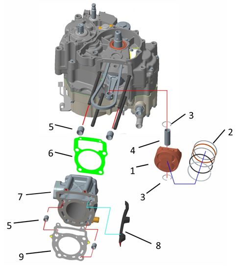 Крепление ЦПГ
