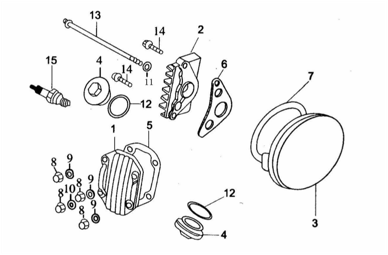 Крышка цилиндров
