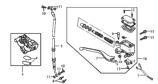 Передний тормоз