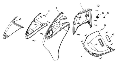 Передняя облицовка
