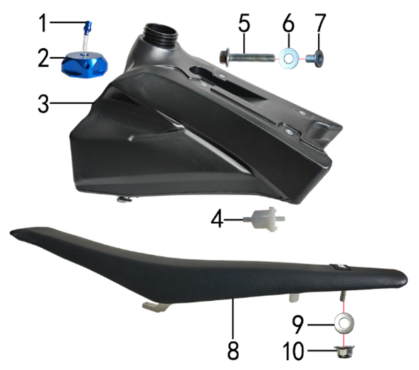 Бак и седло