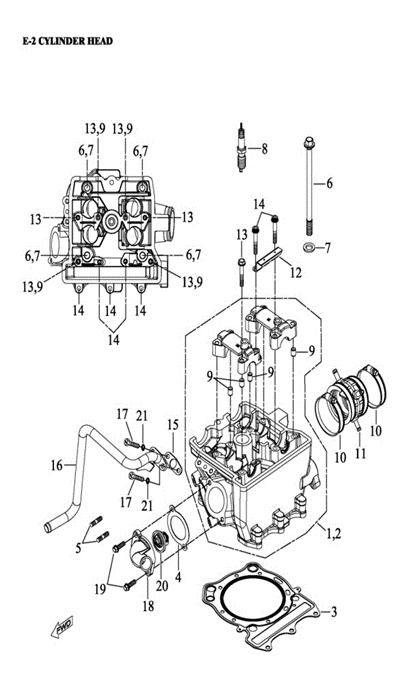Головка цилиндра