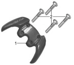 Накладка на багажник