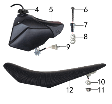 Бак и седло