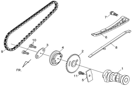 Натяжитель цепи ГРМ