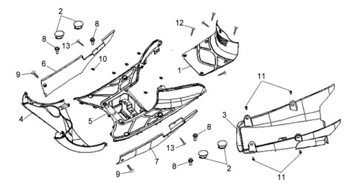 Облицовка пола