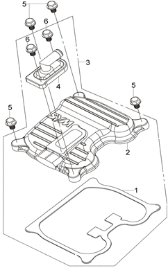 Крышка головки цилиндра