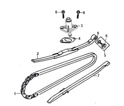 ЦЕПЬ ПРИВОДА ГРМ‧НАТЯЖИТЕЛЬ