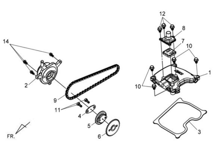 Клапанная крышка И ГРМ