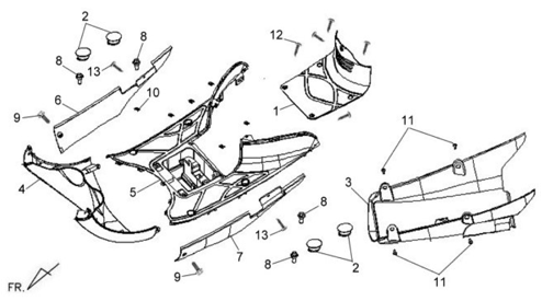 Облицовка пола