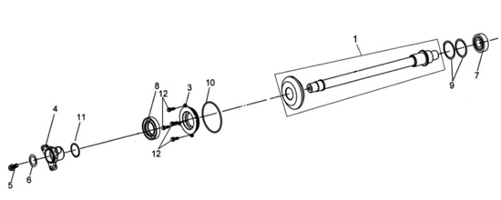 Вал редуктора