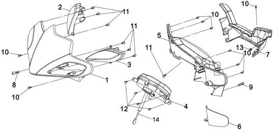 Облицовка руля