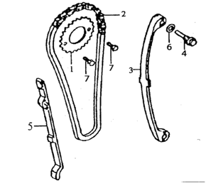 Натяжитель цепи ГРМ