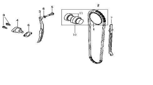 Натяжитель цепи ГРМ
