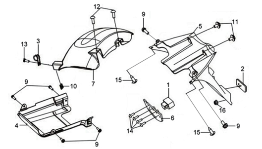 Заднее крыло