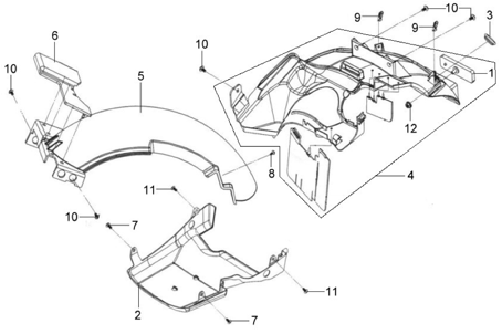 Задняя облицовка