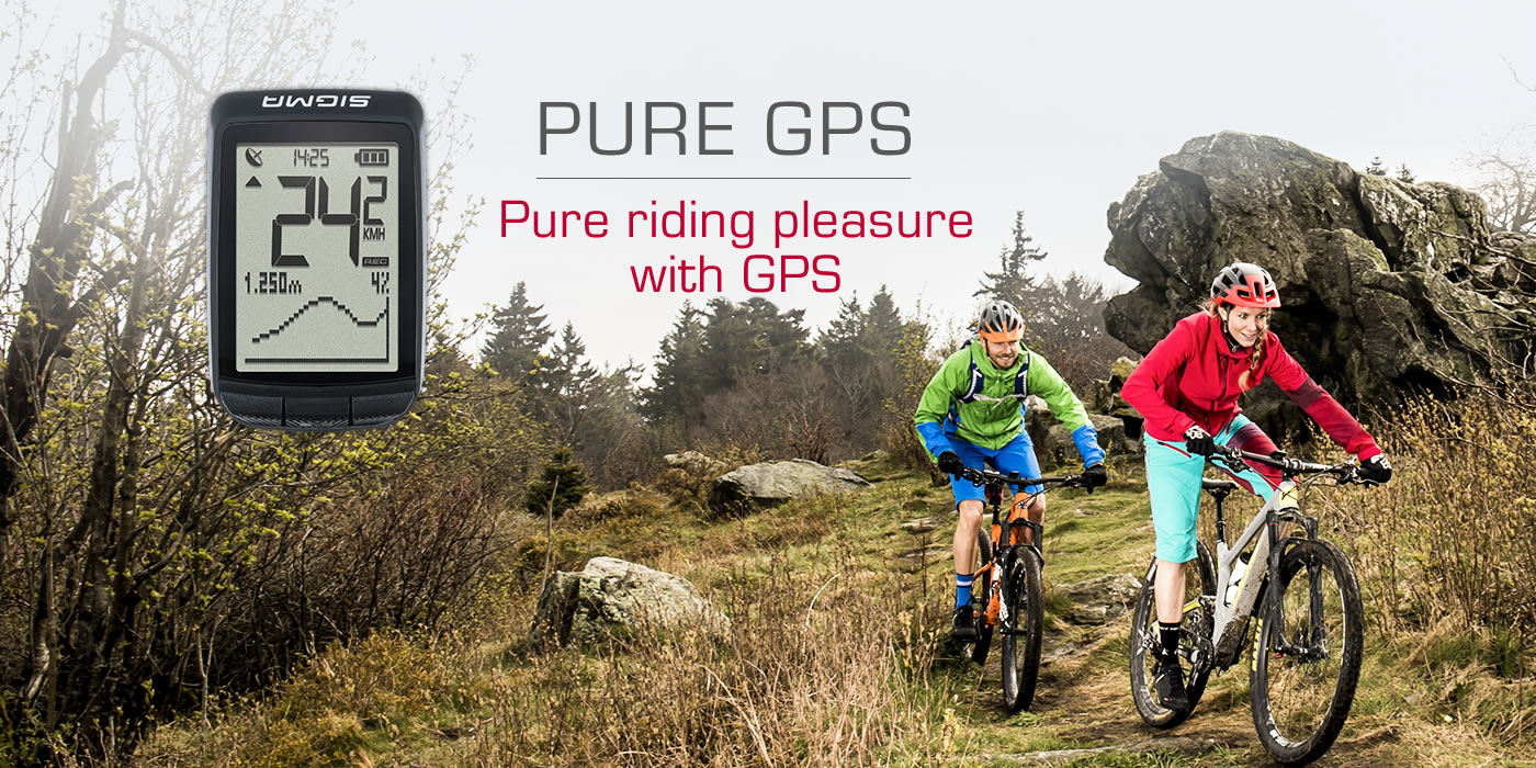 Новинка от Sigma - велокомпьютер PURE GPS