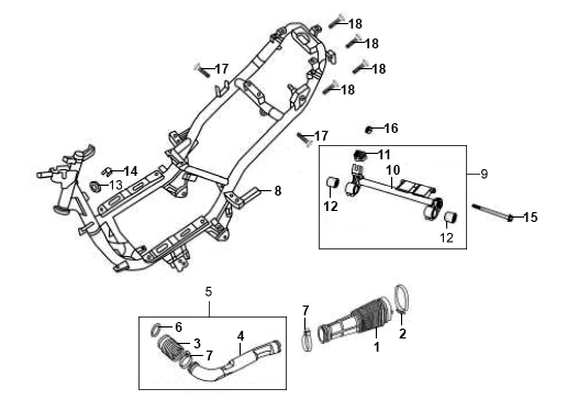 РАМА‧КРЕПЛЕНИЕ ДВИГАТЕЛЯ