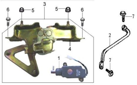 Ключ сидения