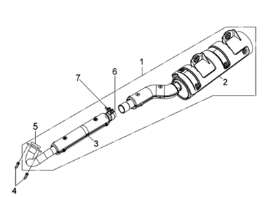 Подбор запчастей Глушитель Кузов/Электрика ATV 600 (UA60A-6) ATV 600 SYM