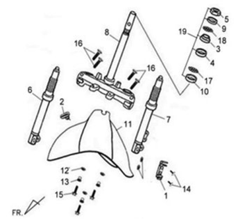Траверса / перья