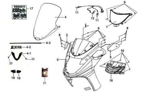Передняя облицовка