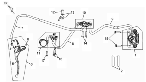 Задние тормоза