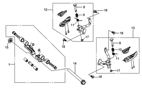Пассажирские подножки