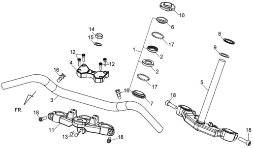 Руль и траверса