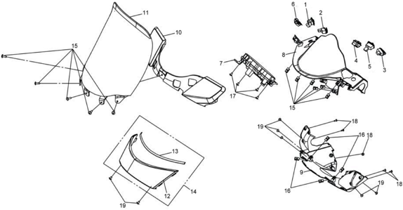 Облицовка руля