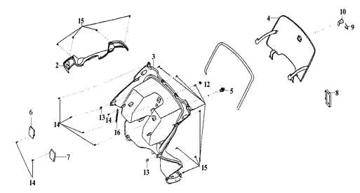 Облицовка рулевой колонки
