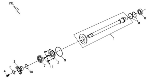 Вал редуктора